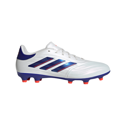 adidas Copa Pure 2 League Firm Ground Boots | Cloud White-Lucid Blue-Solar Red | Men's