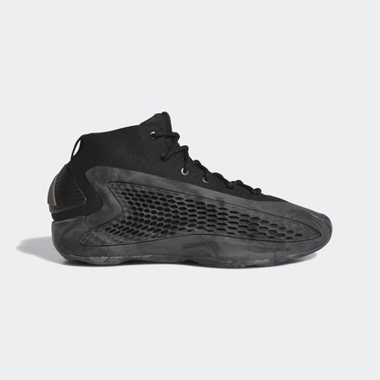 adidas ANTHONY EDWARDS 1 ASCENT MID Basketball Shoes | Core Black-Charcoal | Men's