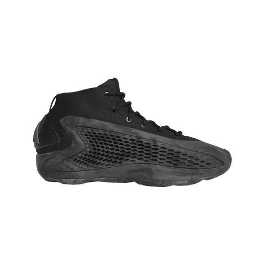 adidas ANTHONY EDWARDS 1 ASCENT MID Basketball Shoes | Core Black-Charcoal-Carbon | Men's