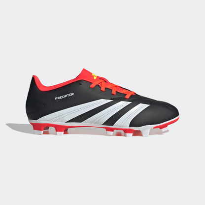 adidas Predator Club FxG | Black / White / Solar Red | Men's