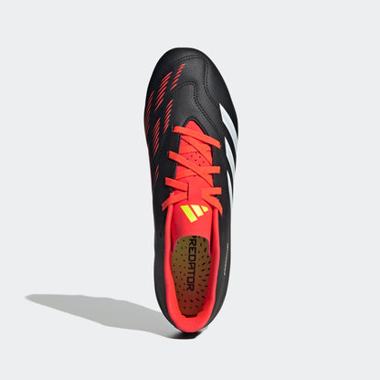 adidas Predator Club FxG | Black / White / Solar Red | Men's