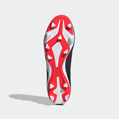 adidas Predator Club FxG | Black / White / Solar Red | Men's