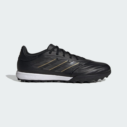 adidas Copa Pure 2 League Artificial Turf Soccer Shoes | Core Black-Carbon-Gold Metallic | Men's