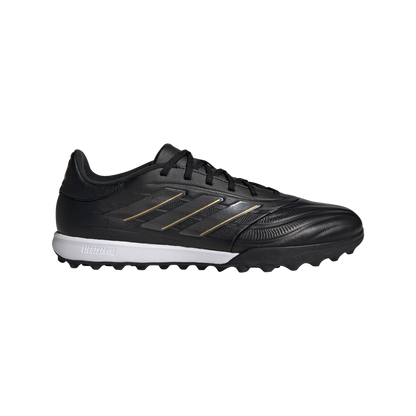 adidas Copa Pure 2 League Artificial Turf Soccer Shoes | Core Black-Carbon-Gold Metallic | Men's