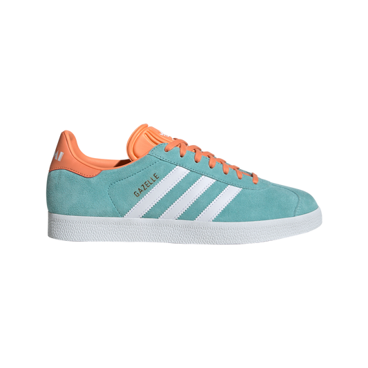 adidas Originals Gazelle Inter Miami CF Shoes | Easy Mint-Cloud White-Easy Orange | Men's