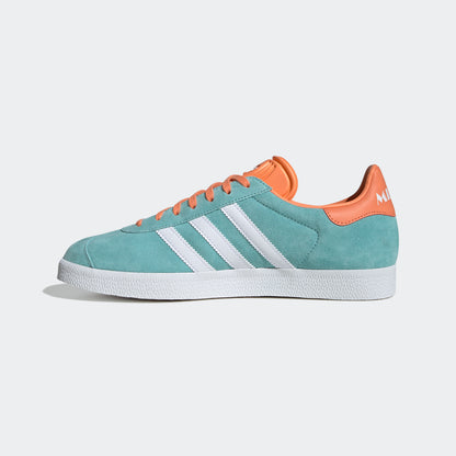 adidas Originals Gazelle Inter Miami CF Shoes | Easy Mint-Cloud White-Easy Orange | Men's