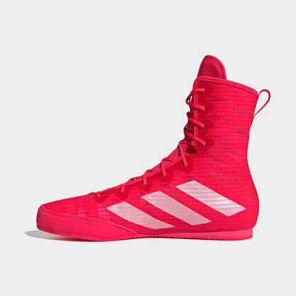 adidas BOX HOG 4 Boxing Shoes | Lucid Red-metalic | Men's