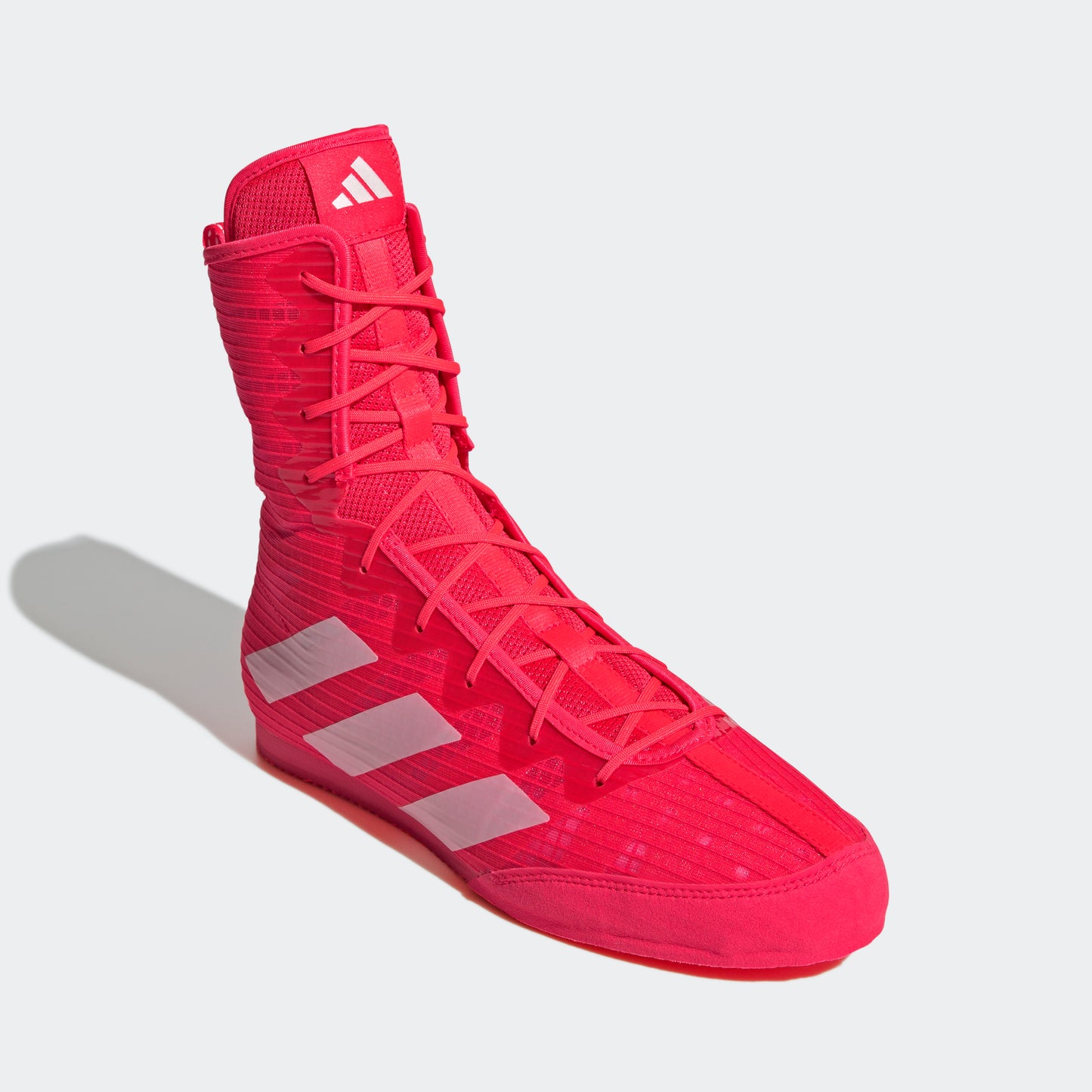 adidas BOX HOG 4 Boxing Shoes | Lucid Red-metalic | Men's