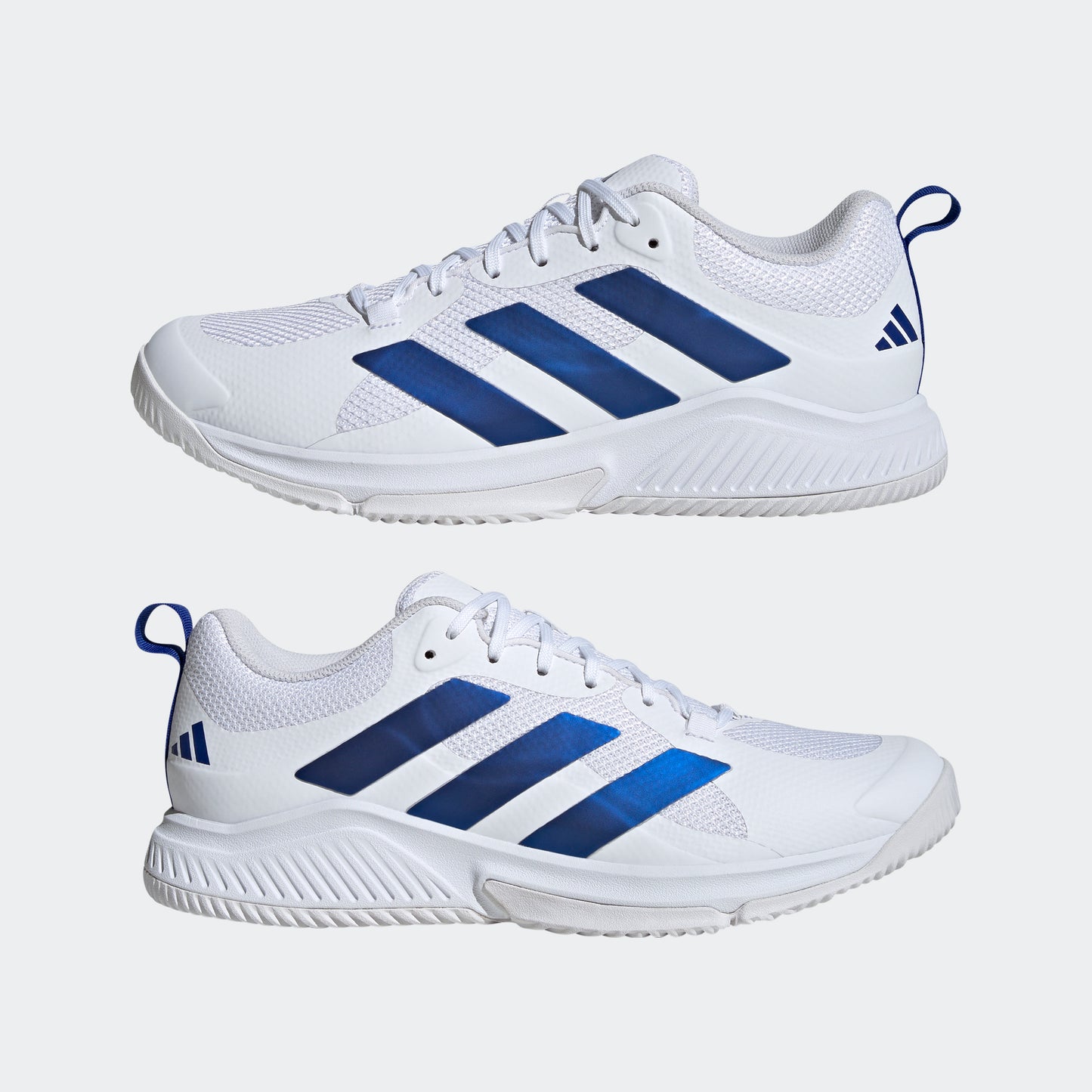 adidas COURT TEAM 2.0 Tennis Shoes | FTWR White-Team Royal Blue | Men's