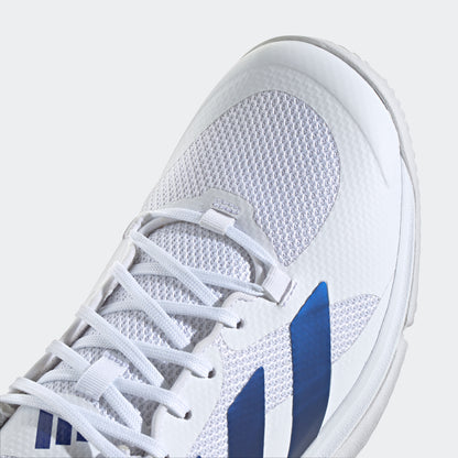 adidas COURT TEAM 2.0 Tennis Shoes | FTWR White-Team Royal Blue | Men's