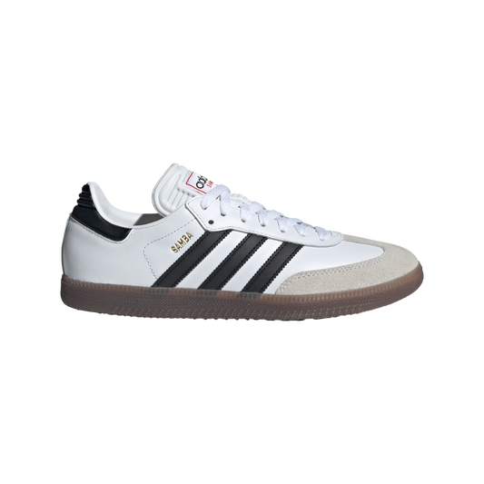 adidas SAMBA Indoor Soccer Shoes | Cloud White-Core Black | Men's