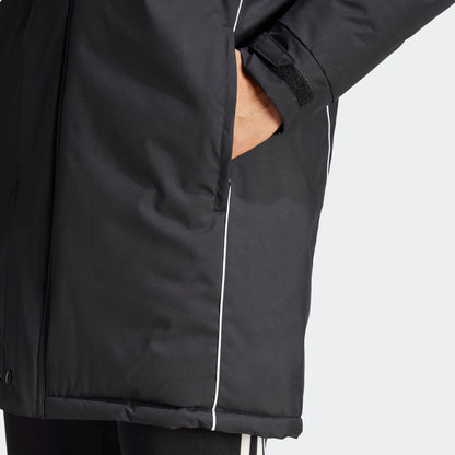 adidas Tiro 24 Stadium Parka | Black | Men's