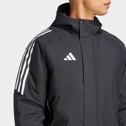 adidas Tiro 24 Stadium Parka | Black | Men's