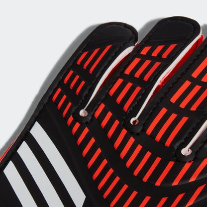 adidas Predator Training Goalkeeper Gloves Kids | Black / Solar Red / Solar Yellow