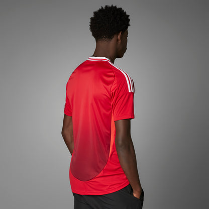 adidas MANCHESTER UNITED 24/25 HOME Soccer Jersey | MUFC Red | Men's