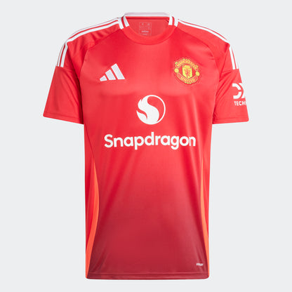 adidas MANCHESTER UNITED 24/25 HOME Soccer Jersey | MUFC Red | Men's