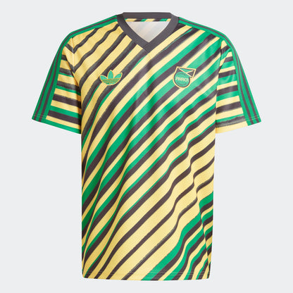 adidas Jamaica Trefoil Jersey | Spring Yellow | Men's