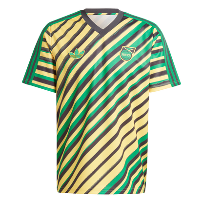 adidas Jamaica Trefoil Jersey | Spring Yellow | Men's