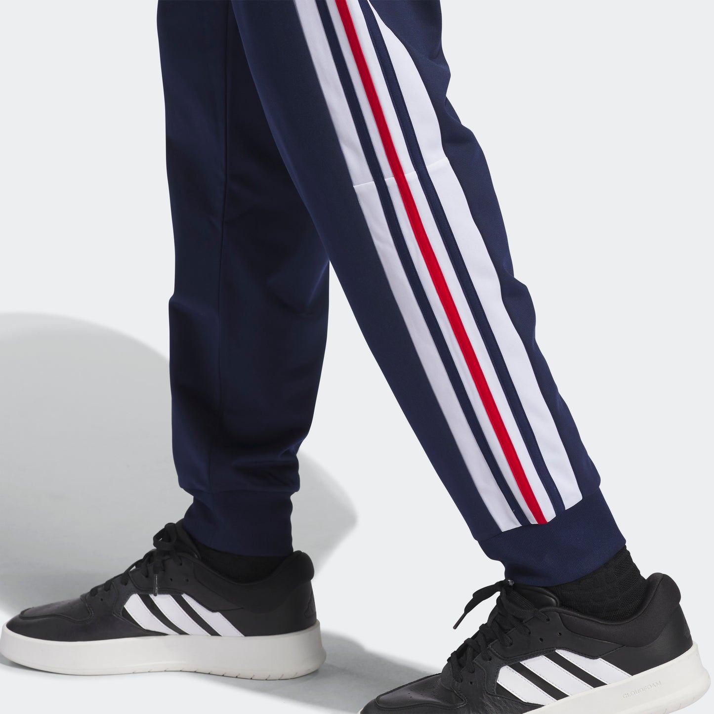 adidas Essentials Color Block Tricot Track Tracksuit Bottoms