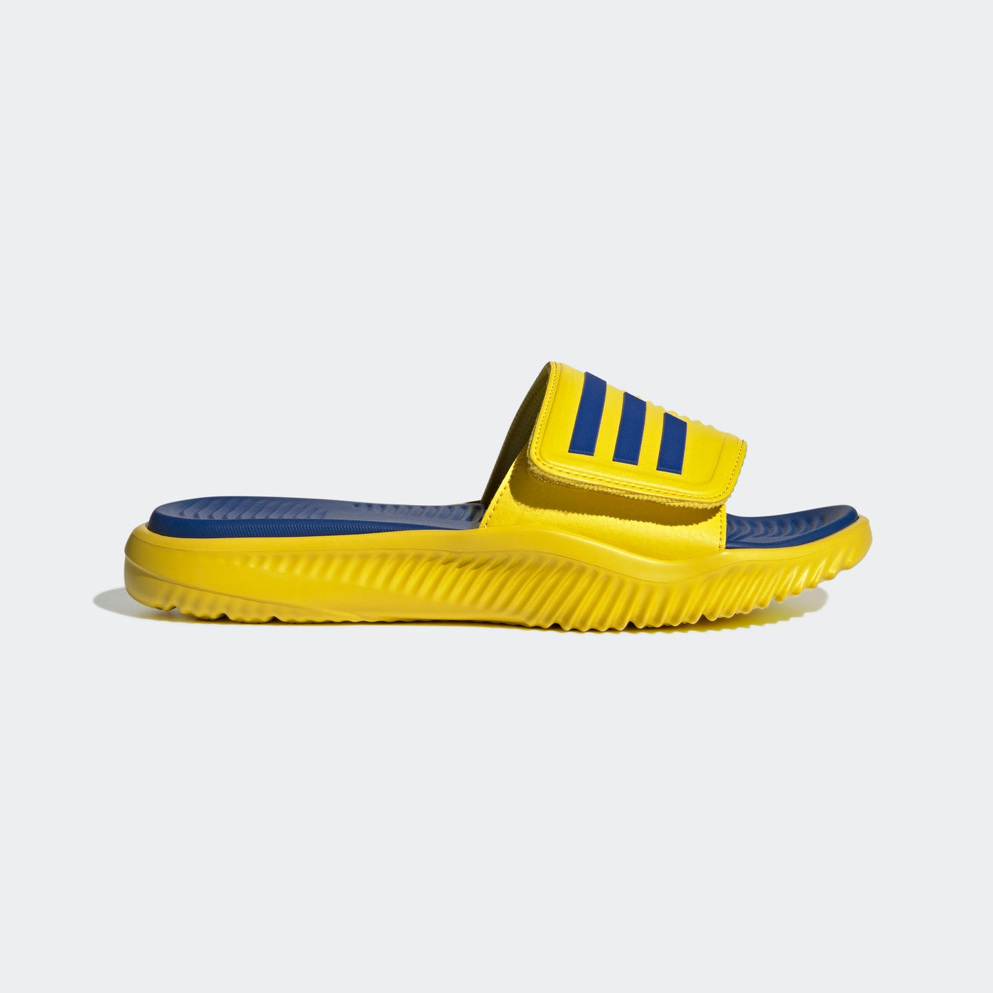 adidas ALPHARESPONSE SLIDE 2.0 | Yellow-Team Royal Blue | Men's