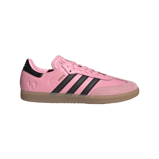 adidas SAMBA MESSI Indoor Soccer Shoes | Light Pink-Core Black-Gum | Men's