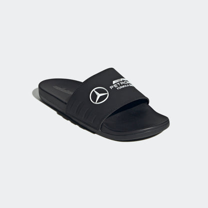 adidas MERCEDES-AMG PETRONAS FORMULA ONE TEAM ADILETTE COMFORT Slides | Core Black-Cloud White | Men's