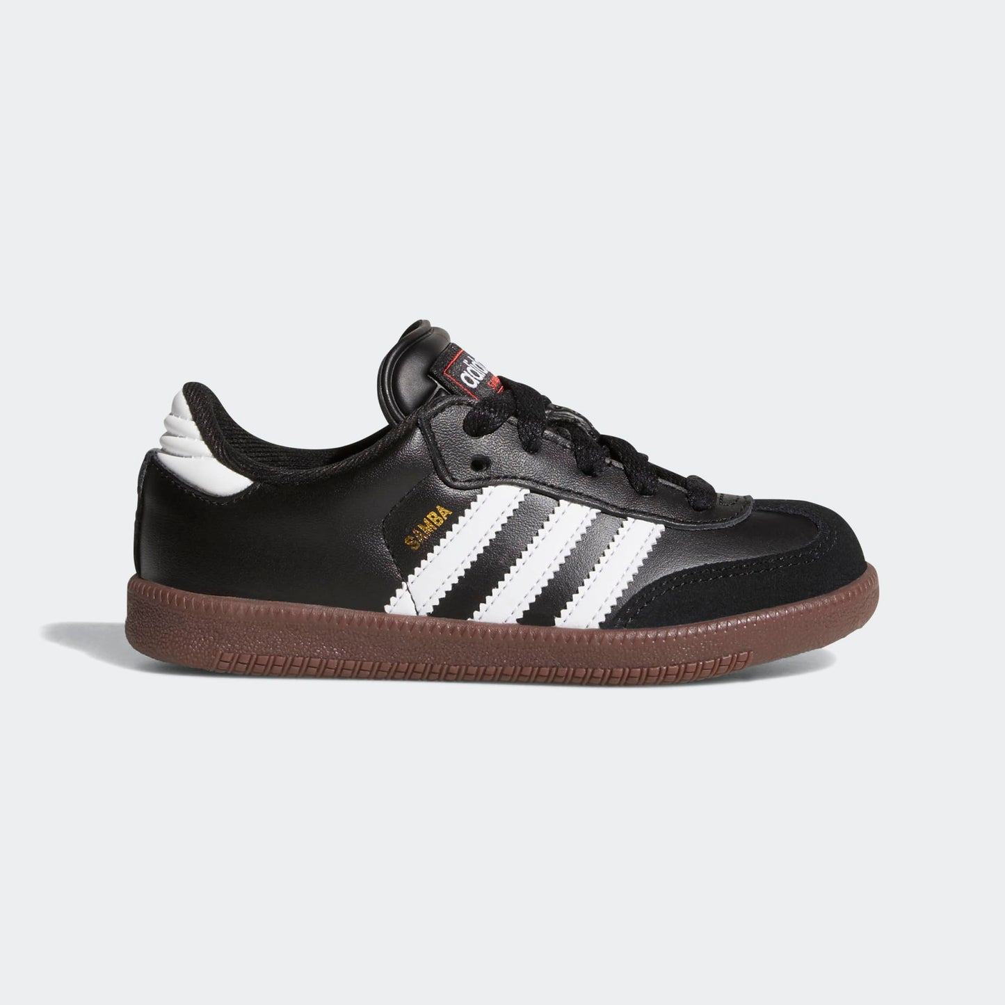 adidas Originals SAMBA CLASSIC Indoor Soccer Shoes | Core Black-Cloud White | Kid's Unisex