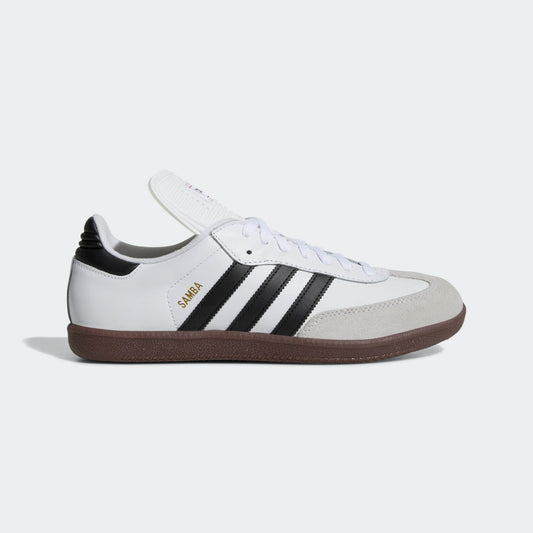 adidas Originals SAMBA CLASSIC Indoor Soccer Shoes | Cloud White-Black | Men's