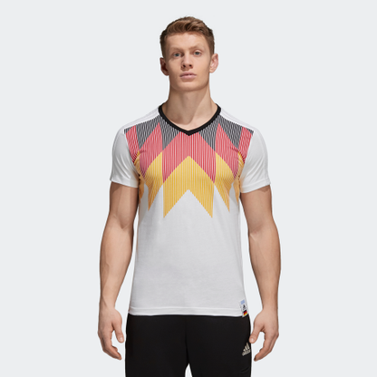 adidas GERMANY WORLD CUP Country Identity Tee | White | Men's