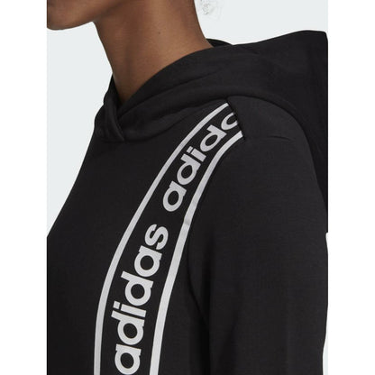 adidas CELEBRATE THE 90s Jumper Hooded Sweatshirt | Black | Women's