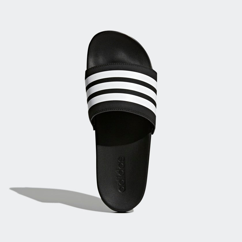 Permanentemente Gran engaño Transición adidas ADILETTE COMFORT 3-Stripes Rubber Slides | Black | Men's | stripe 3  adidas