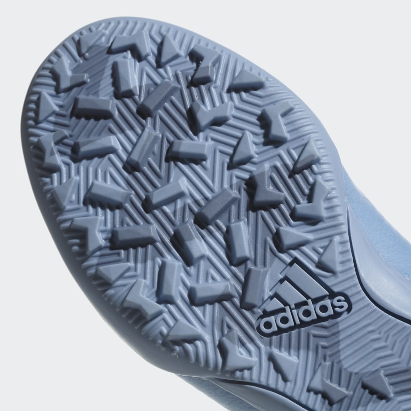 tubo Cañón Dinámica adidas Jr. NEMEZIZ MESSI TANGO 18.3 Artificial Turf Soccer Shoes | Sky |  stripe 3 adidas