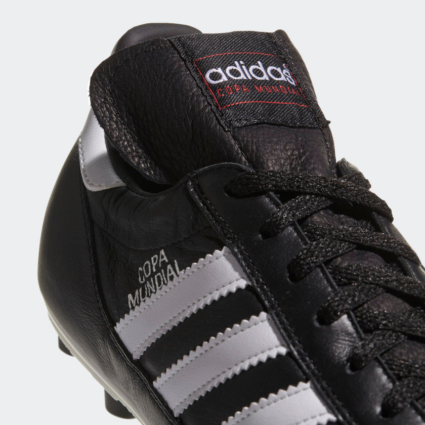 adidas COPA MUNDIAL Kid's Firm Ground Soccer Cleats | Black-White | Unisex  – stripe 3 adidas