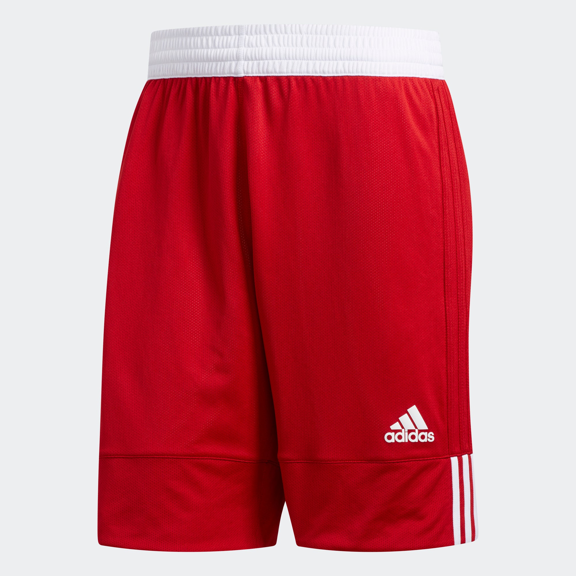 White and 2024 red adidas shorts