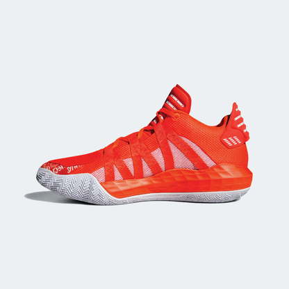 adidas DAME 6 Shoes | Solar Red | Men's