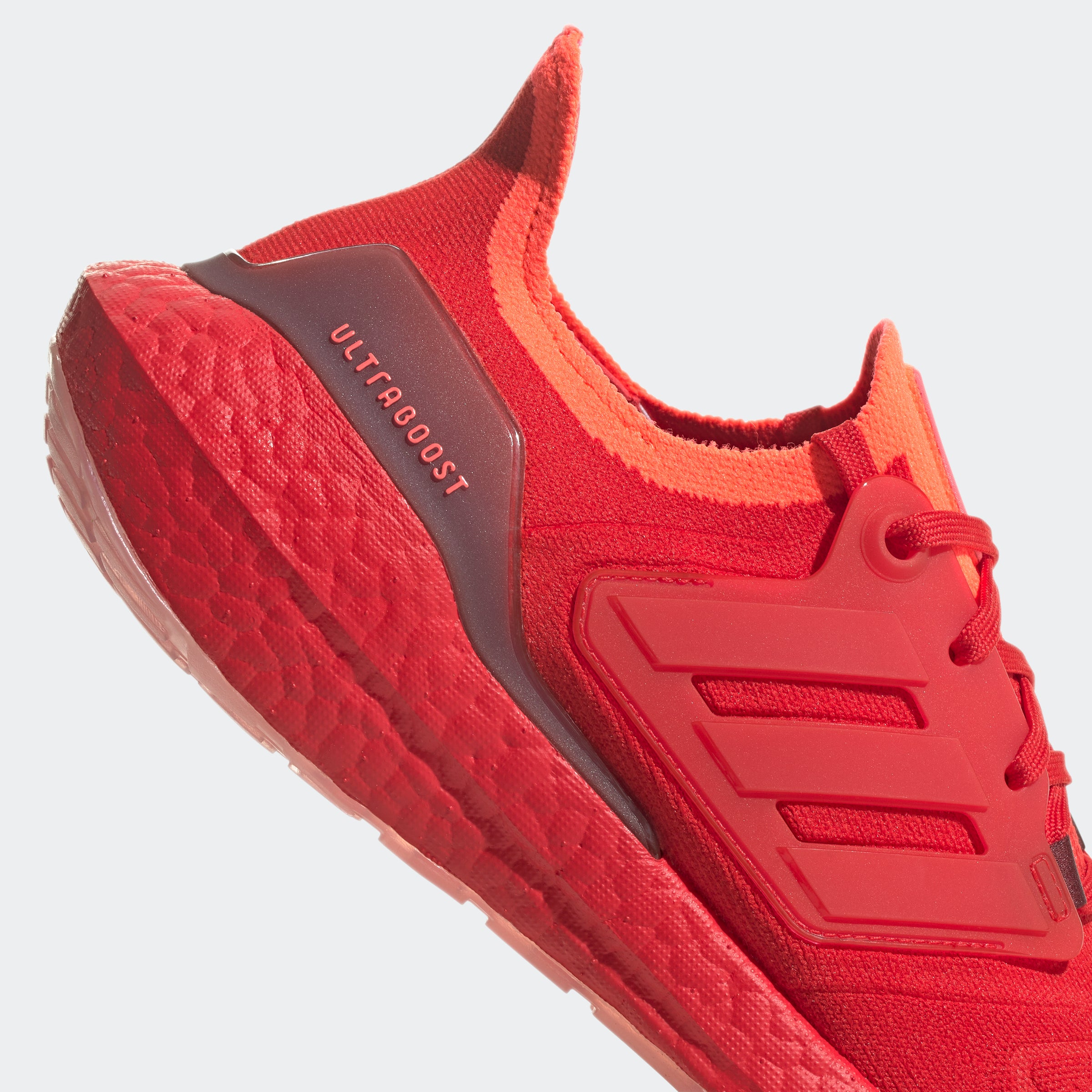 adidas Ultraboost 22 Shoes | Vivid Red/Turbo | Men's – stripe 3 adidas