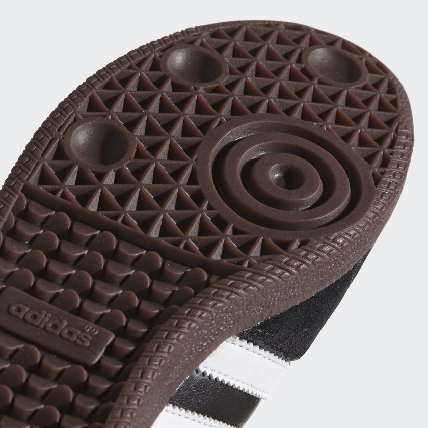 adidas SAMBA OG Leather Shoes | Black-White | Men's – stripe 3 adidas