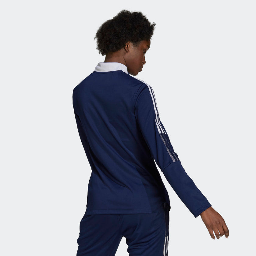  Adidas Womens Tiro 21 Track Jacket Team Navy Blue X-Small