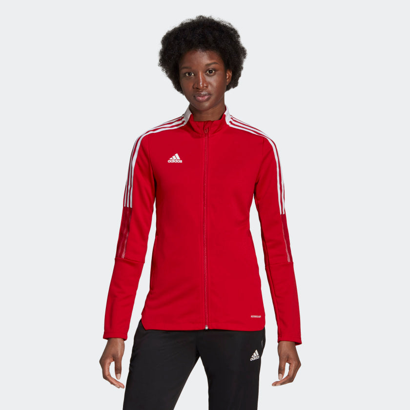 spids Rendition Konserveringsmiddel adidas TIRO 21 Track Jacket | Team Power Red | Women's | stripe 3 adidas