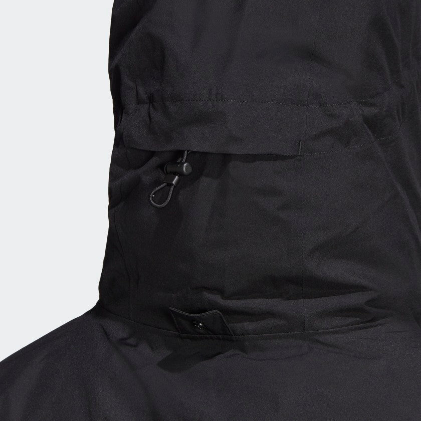 Black 3 stripe | adidas Men\'s – Jacket TRAVEER Waterproof | adidas RAIN.READY
