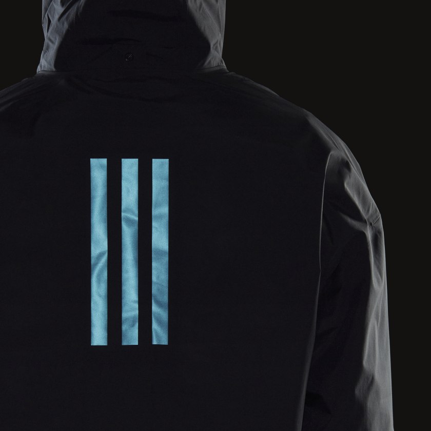 stripe Waterproof | Black TRAVEER Men\'s Jacket RAIN.READY | 3 – adidas adidas