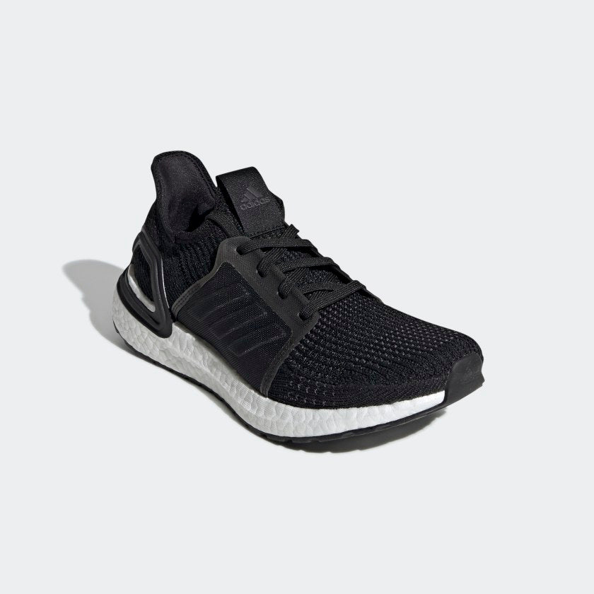 titel let greb adidas ULTRABOOST 19 Running Shoes | Black-White | Women's | stripe 3 adidas