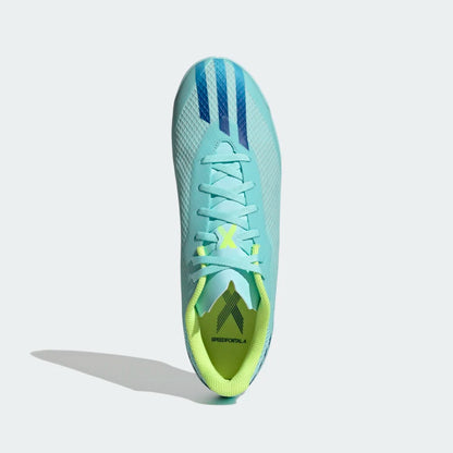 adidas X SPEEDPORTAL.4 Indoor Soccer Shoes | Clear Aqua | Men's