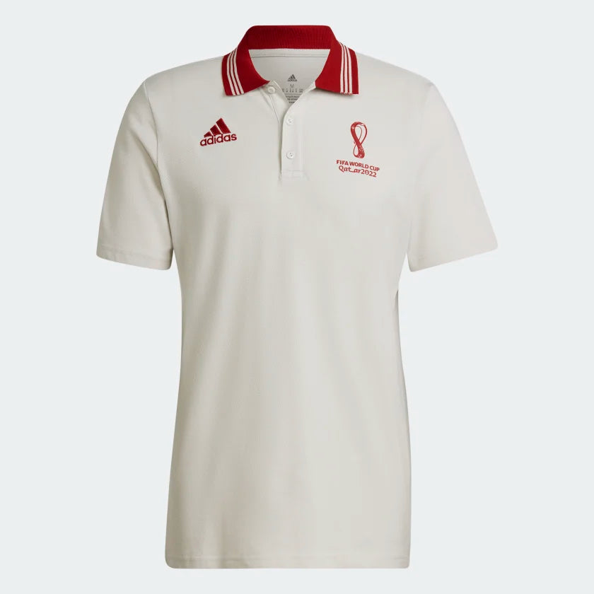 defecto músico La Internet adidas FIFA World Cup 2022 Official Emblem Polo Shirt | stripe 3 adidas