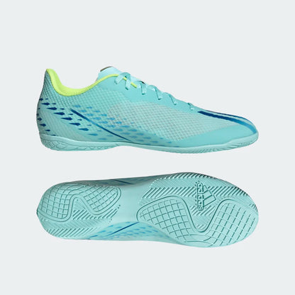 adidas X SPEEDPORTAL.4 Indoor Soccer Shoes | Clear Aqua | Men's